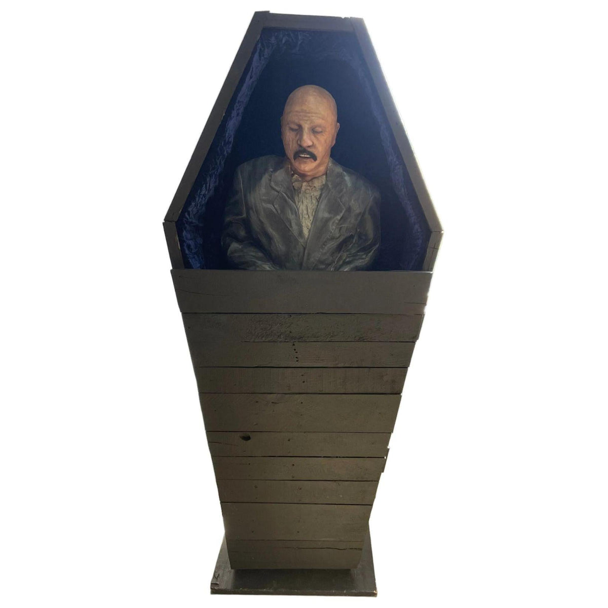 Cadaver in Coffin Halloween prop
