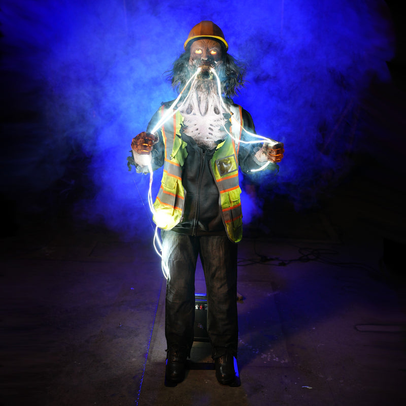 Distortions Unlimited Electric Zombie Halloween animatronic