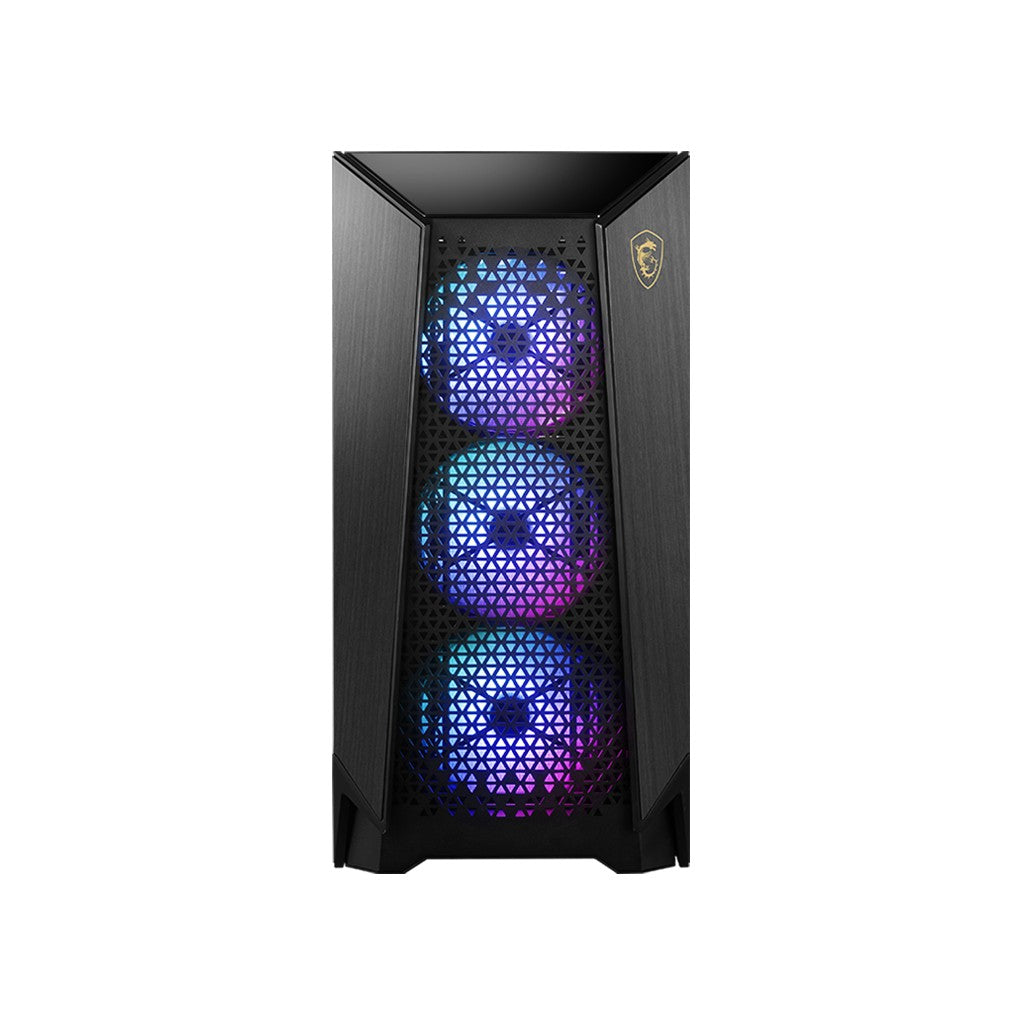 MSI Infinite ZS gaming desktop 9NVZ-2261US with Ryzen 9 9950X3D, RTX 5090, 32GB DDR5 and 2TB SSD, black