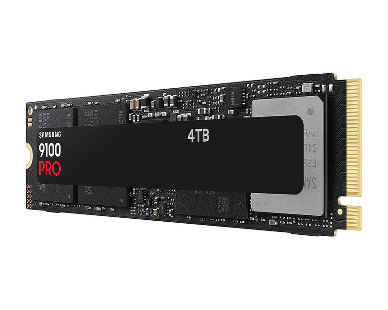 Samsung 9100 PRO 4TB PCIe 5.0 NVMe M.2 2280 SSD MZ-VAP4T0B/AM without heatsink