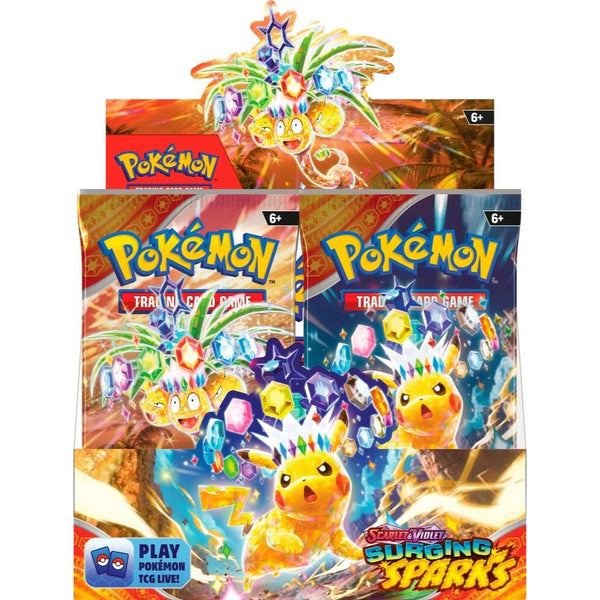 Pokémon TCG Scarlet & Violet Surging Sparks Booster Display Box, 36 packs
